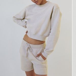 Tna shrunken crewneck